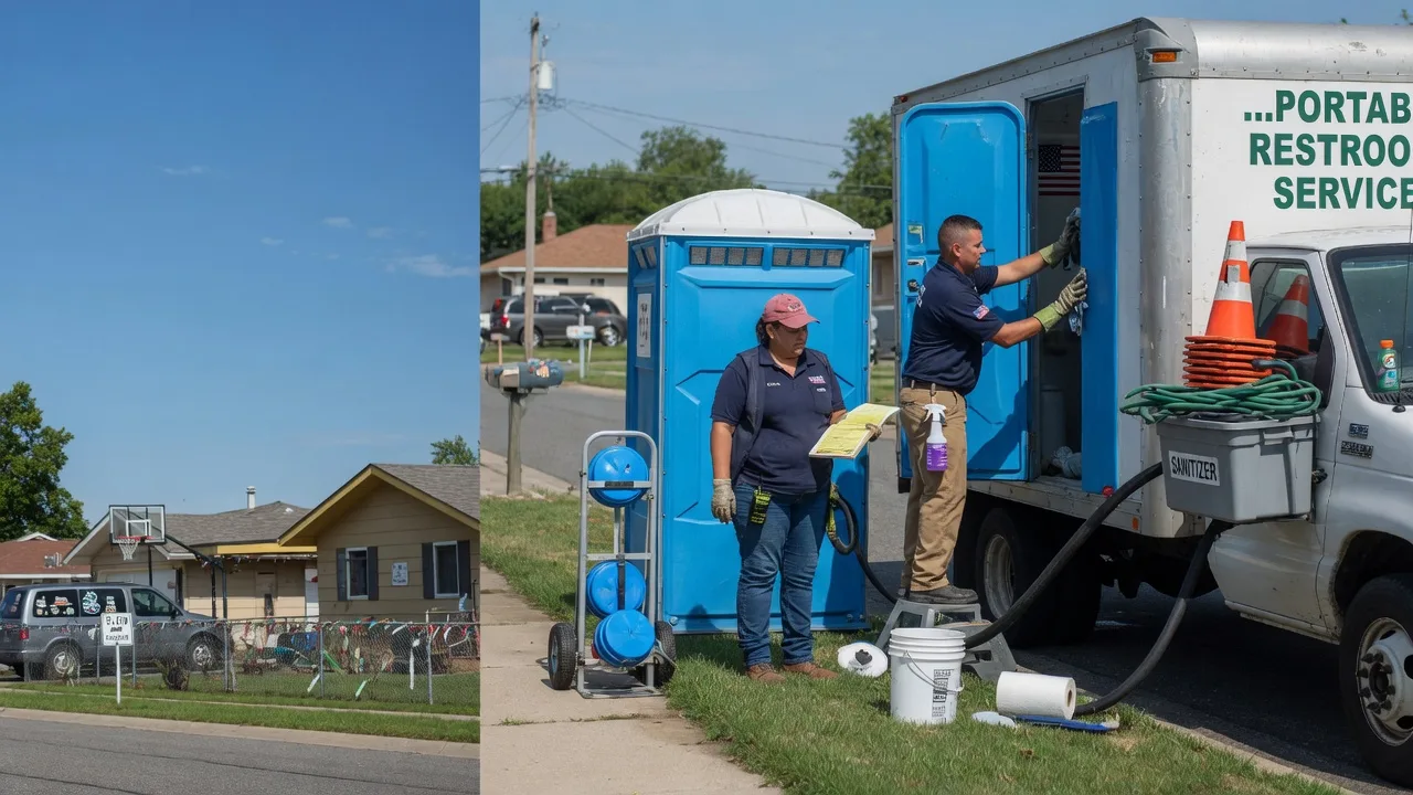 Portable Toilet Rental in Niota, IL near me